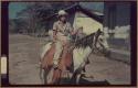 Salvador Rivas' son on horse
