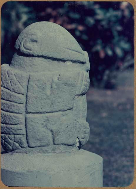 Stone statue in Palmar park