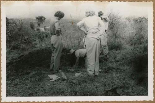 Excavation above Orosi