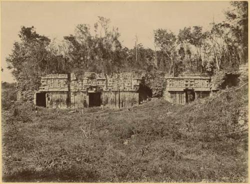 East facade of Building 1 at Xkichmook