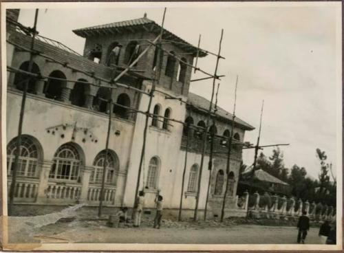 Building, street scene