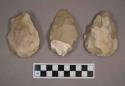 Flint ovate hand axes