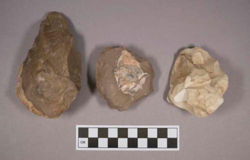 Flint hand axes