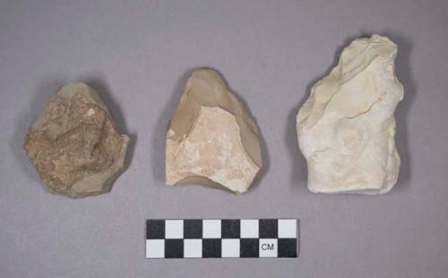 Flint bifaces and hand axes