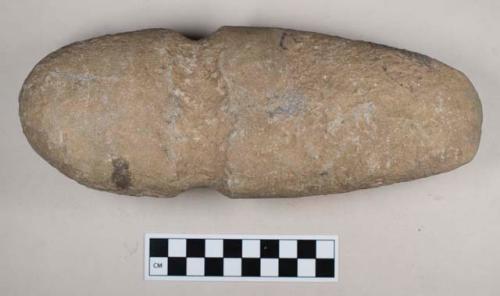 Ground stone, grooved axe