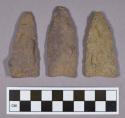 Chipped stone, projectile points, lanceolate and stemmed