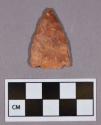 Chipped stone, projectile point, basal-notched