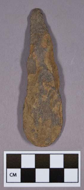 Chipped stone, biface, possible perforator