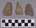 Chipped stone, projectile points, lanceolate
