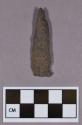 Chipped stone, projectile point, side-notched