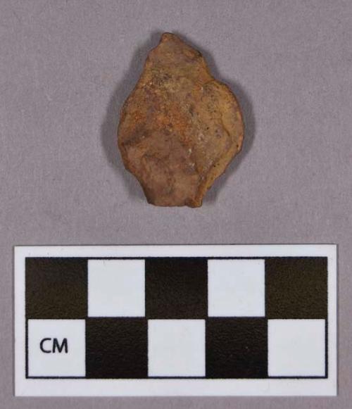 Chipped stone, bifacial fragment