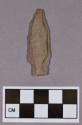 Chipped stone, projectile points, stemmed