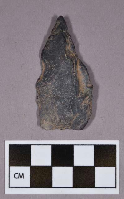 Chipped stone, projectile point, lanceolate