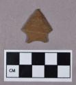 Chipped stone, projectile point, corner-notched