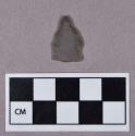 Chipped stone, projectile point, stemmed