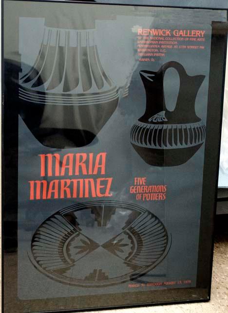Poster: Maria Martinez: Five Generations of Potters, Renwick Gallery, 1978