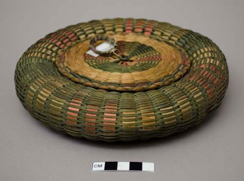 Covered "urchin" basket