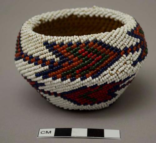 Early beaded basket