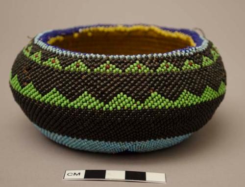 Early beaded basket