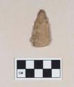 Chipped stone, projectile point, stemmed