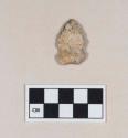 Chipped stone, projectile point, side-notched