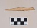 Worked animal bone awl fragment