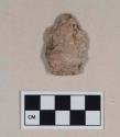 Chipped stone, projectile point, pentagonal, possibly reworked