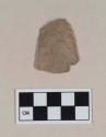 Chipped stone, projectile point fragment, corner-notched