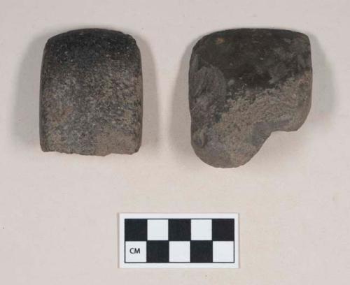 Ground stone, adze fragments