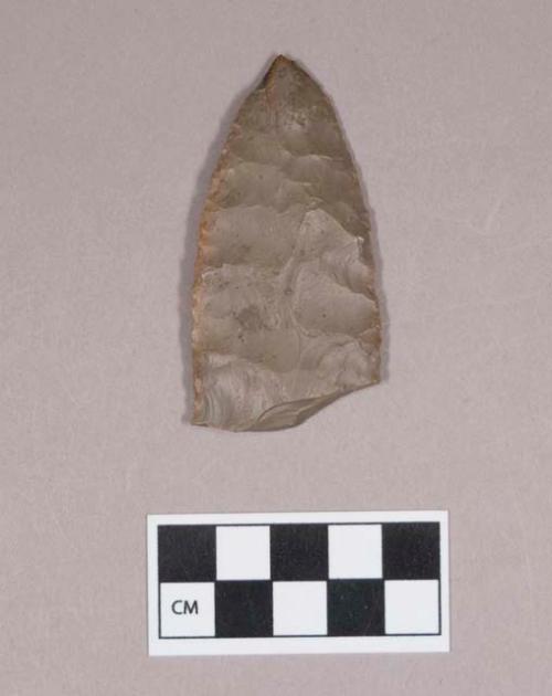 Chipped stone, biface fragment