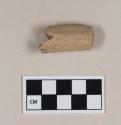 Cut and worked antler fragment