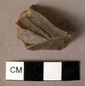 1 flint core fragment