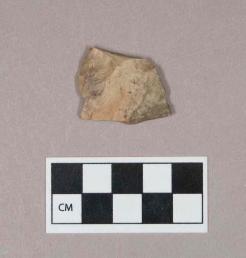 Chipped stone, biface fragment