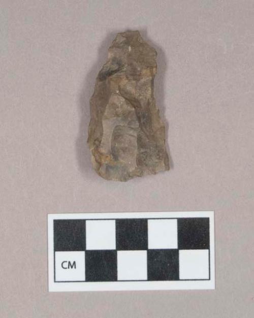 Chipped stone, biface, possible preform