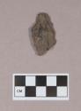 Chipped stone, biface fragment