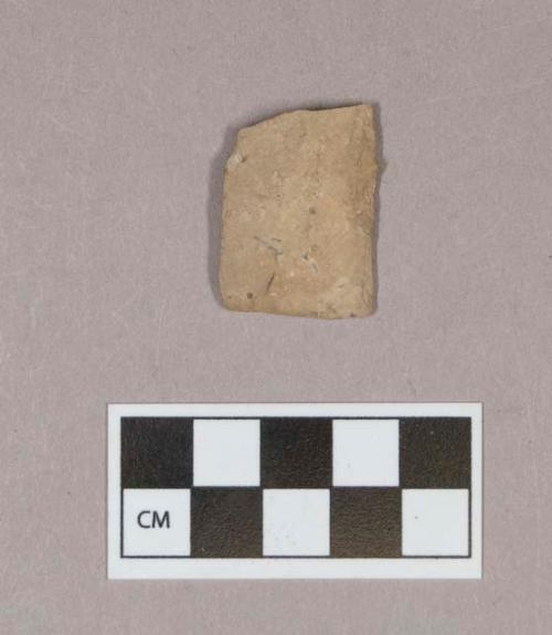 Chipped stone, projectile point fragment