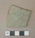 Gray mudstone fragment, unmodified