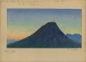 Watercolor of Volcano San Miguel