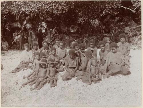 Group of women and children