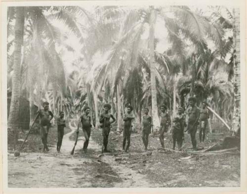 Hill tribesmen armed with Snider muskets