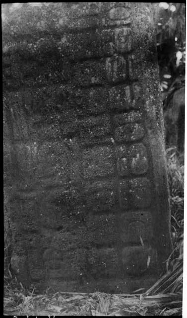 Stela 5, back, I.S. side