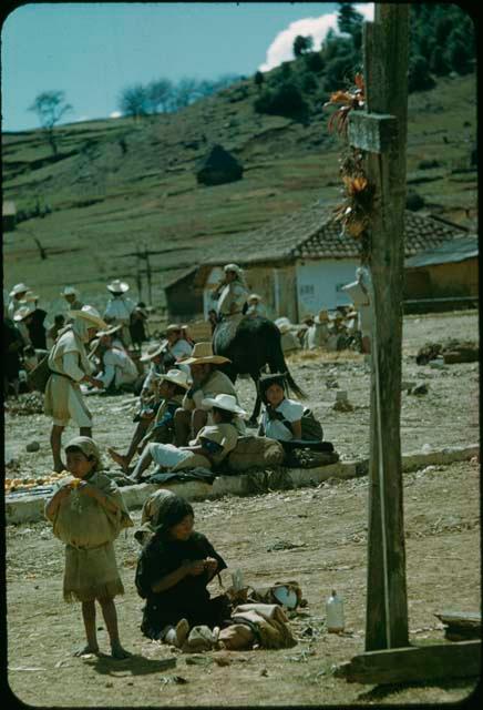 Chamula village on ordinary day