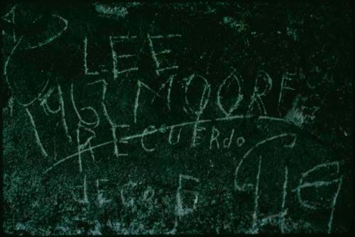 Calakmul, Lee Moore's graffito