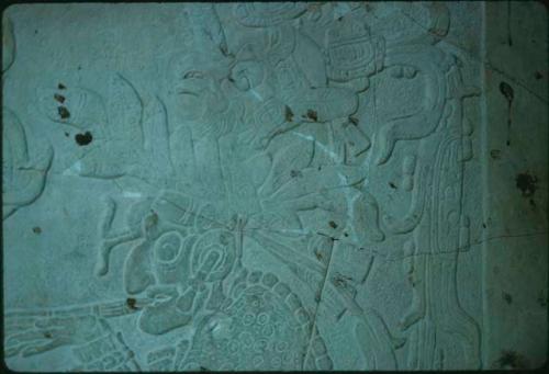 Palenque, T. Cross with bat hurlings