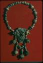 Jade necklace from Sacred Cenote, Chichen Itza