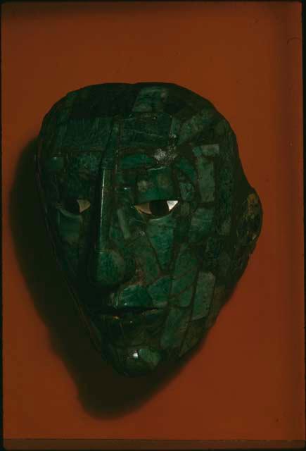 Palenque, jade mask of Pakal