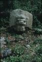 Yaxchilan, head of statue