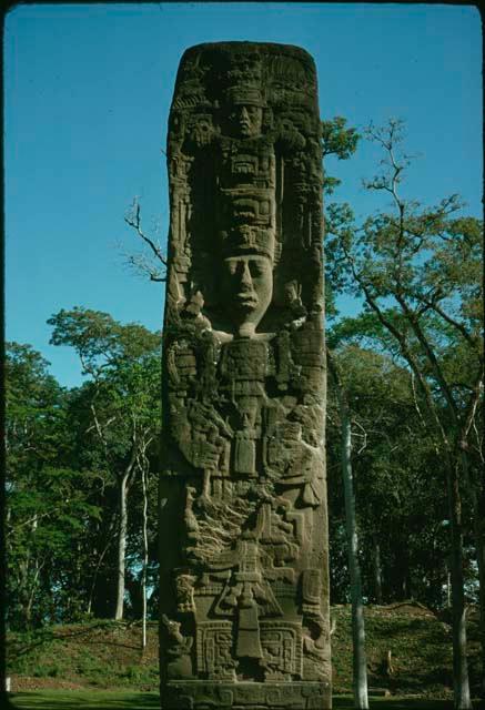 Quirigua, Stela E, north side