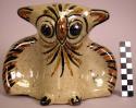 Ceramic owl figurine