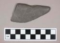 Ground stone, atlatl weight fragment